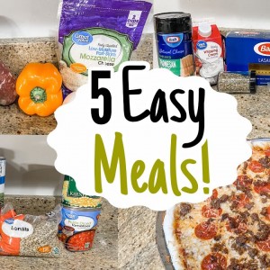 What's For Dinner? 5 Quick & Easy Meal Recipes! | Julia Pacheco