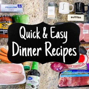 WHAT'S FOR DINNER? | 5 Quick & Simple Homemade Recipes | Weeknight Meals Made EASY | Julia Pacheco