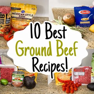 10 of the BEST Ground Beef Recipes! | Tasty, Quick & Cheap Dinners Made EASY! | Julia Pacheco