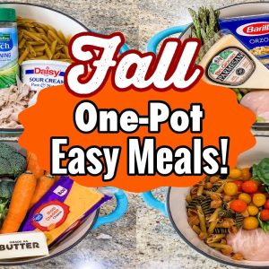 WHAT'S FOR DINNER? 5 Tried & True ONE-POT Meals! | The EASIEST Weeknight Recipes! | Julia Pacheco