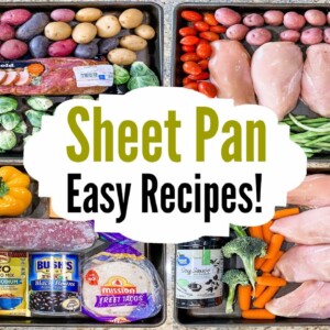 5 NEW SHEET PAN DINNERS | Quick & Easy Meals ANYONE CAN MAKE! | Julia Pacheco