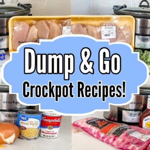 6 DUMP & GO CROCKPOT DINNERS | The EASIEST Tasty Slow Cooker Recipes! | Julia Pacheco